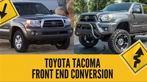 2008 tacoma front end sheet metal|Front end conversion for dummies .